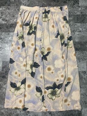 Sag Harbor Floral Skirt - Size Large